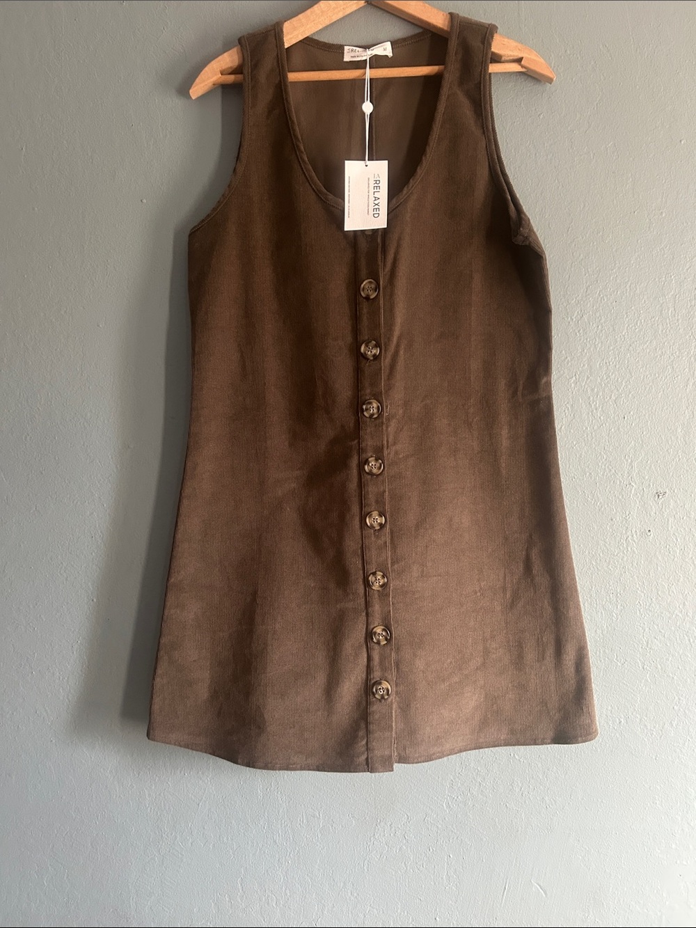 Corduroy Jemmima jumper LA Relaxed size M